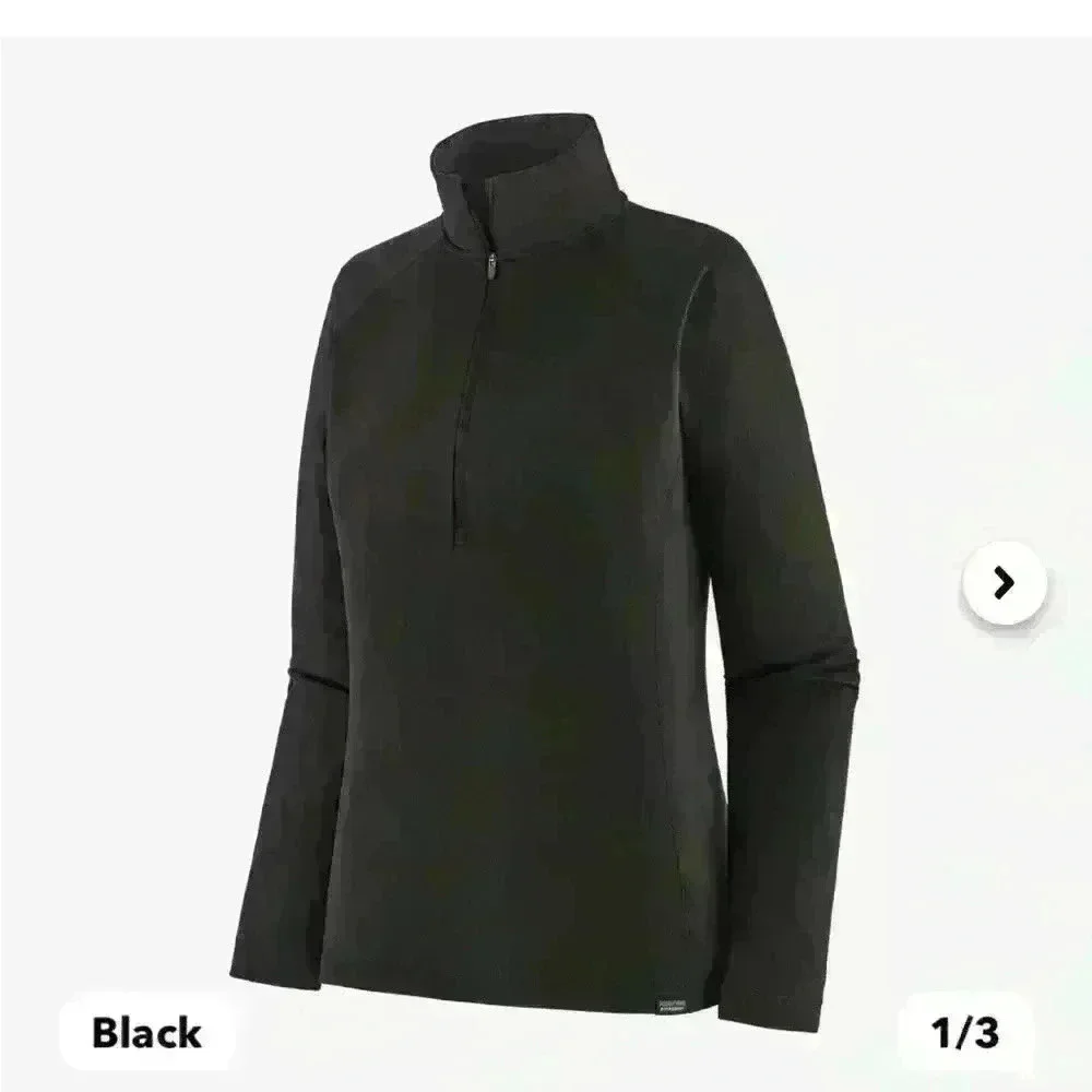 Patagonia Capilene Midweight BaseLayer Half Zip Long Sleeve Size L - Picture 1 of 6